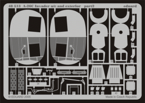 Eduard 48513 A-26C undercarriage and exterior 1/48  (MONOGRAM, REVELL)