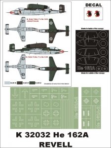 Montex K32032 He-162A-2 1/32