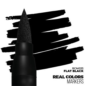 AK Interactive RCM033 FLAT BLACK – RC MARKER