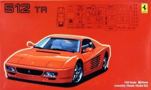 Fujimi 125909 Ferrari 512 Tr (1:24)