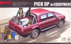 Meng Model VS-002 Pick Up w/equipment 1/35