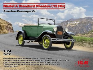 ICM 24051 Model A Standard Phaeton (1930s) American Passenger Car 1/24