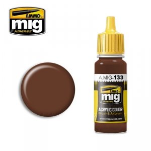 AMMO of Mig Jimenez 0133 RED LEATHER 17ml