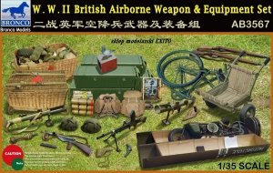 Bronco AB3567 WW II British Airborne Weapon Equipment Set (1:35)