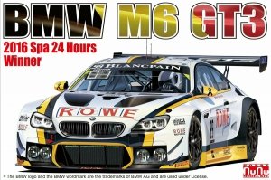 NuNu PN24001 BMW M6 GT3 2016 Spa 24 Hours Winner 1/24