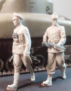 Panzer Art FI35-189 Waffen-SS walking set 1/35