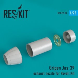 RESKIT RSU72-0034 Gripen Jas-39 exhaust nozzle for Revell 1/72