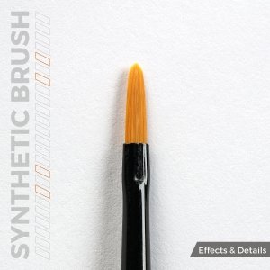 AK Interactive AKB014 AK SYNTHETIC BRUSH – FILBERT 2