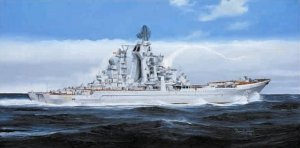 Trumpeter 04520 Russian Cruiser Admiral Ushakov (ex-Kirov) (1:350)