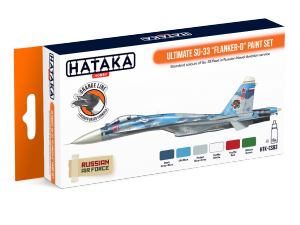 Hataka HTK-CS83 Ultimate Su-33 Flanker-D paint set 6x17ml