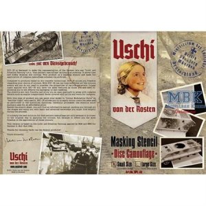 Uschi 2004 Disc Stencil Set for Panther 1/48