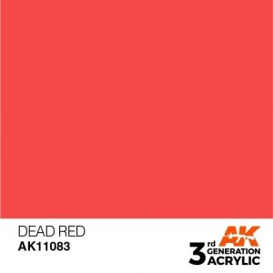 AK Interactive AK11083 DEAD RED – STANDARD 17ml