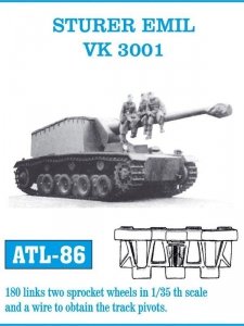 Friulmodel 1:35 ATL-86 STURER EMIL / VK 3001