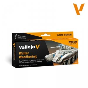 Vallejo 70263 Game Color Set Winter Weathering 8x18ml