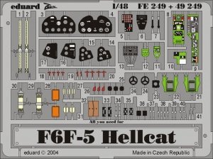 Eduard FE249 F6F-5 1/48 Hasegawa