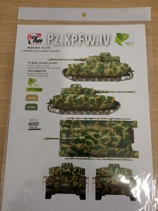 Border Model BD0106 Pz. Kpfw IV Ausf. G Late Masks 1/35