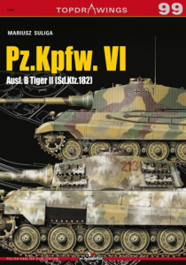 Kagero 7099 Pz.Kpfw. VI. Ausf.B Tiger II (Sd.Kfz.182) EN/PL