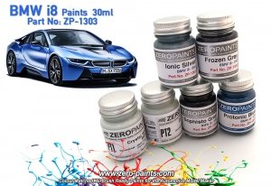 Zero Paints ZP-1303-GR BMW i8 Sophisto Grey 30ml