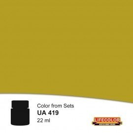 Lifecolor UA419 US Army Uniforms Olive Drablight Mustard 22ml