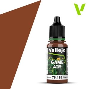 Vallejo 76115 Game Air - Grunge Brown 18ml