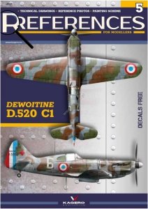 Kagero 25005 Dewoitine D.520 C1 - References for modellers