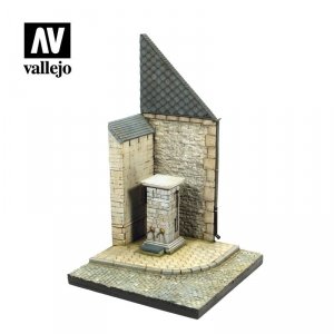 Vallejo SC004 Diorama Fragment budynku normandzkiego 1/35