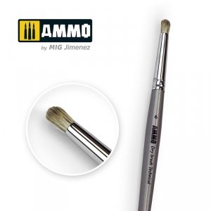 Ammo of Mig 8702 6 AMMO Drybrush Technical Brush