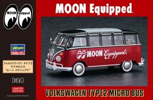 Hasegawa 20524 MOON Equipped Volkswagen Type2 Micro Bus 1/24