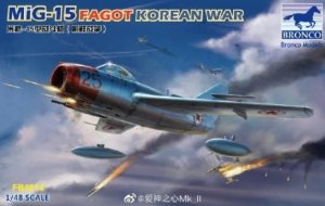 Bronco FB4014 MiG-15 Fagot Korean War 1/48
