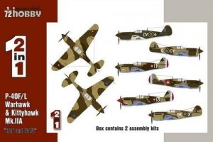 Special Hobby 72211 P-40F/ L & Kittyhawk Mk. IIA RAF and FAFL 2 i  1/72