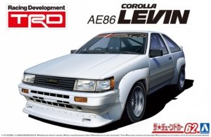Aoshima 05798 TRD AE86 Corolla Levin 1/24
