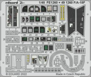 Eduard FE1260 F/A-18F HOBBY BOSS 1/48