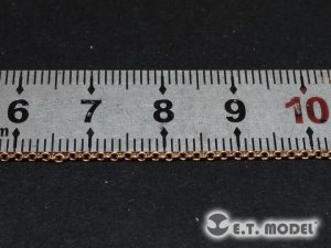  E.T. Model T-017 Chains (1.5mm*1.0mm Φ0.2mm , brass)
