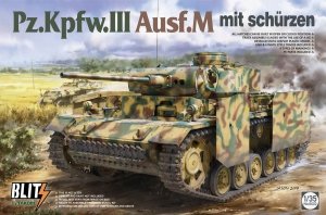 Takom 8002 Pz.Kpfw.III Ausf.M mit Schürzen 1/35