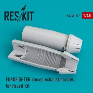 RESKIT RSU48-0107 Eurofighter closed exhaust nozzles for Revell kit 1/48