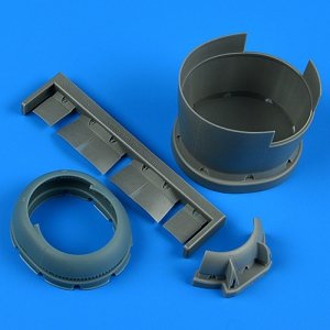 Quickboost QB49207 F6F-5 Hellcat cowling and cooling flaps (opened) (for HOBBY BOSS) 1/48