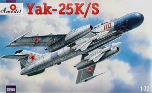 A-Model 72165 Yakovlev Yak-25K/S Soviet Jet Fighter 1:72