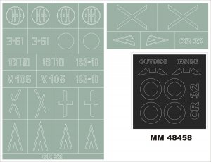 Montex MM48458 FIAT CR32 SPECIAL HOBBY 1/48