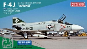 Fine Molds 72843 U.S. MARINE F-4J Jet Fighter MARINES 1/72