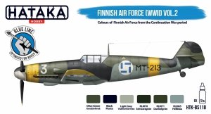 Hataka HTK-BS118 Finnish Air Force (WWII) Vol. 2 (8x17ml)