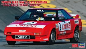 Hasegawa 20638 TOYOTA MR2 (AW11) LATE VERSION “1986 RALLY SPRINT WINNER” 1/24