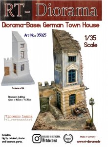 RT-Diorama 35025 Diorama-Base: German Town House 1/35