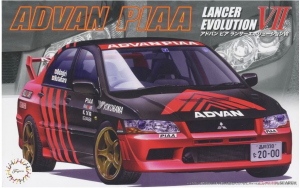 Fujimi  047621 ADVAN PIAA Lancer Evolution VII 1/24