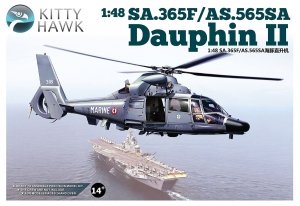 Kitty Hawk 80108 SA.365F Dauphin II 1/48