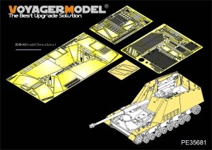 Voyager Model PE35681 WWII German Sd.Kfz. 164 Nashorn Amour Plate/Fenders (For TAMIYA 35335) 1/35