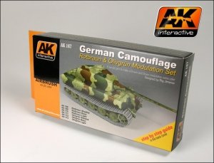 AK Interactive AK167 German Green  Brown Modulation Set 6x17ml