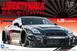 Aoshima 05592 LB Works R35 GT-R type 2 Ver.2 1/24