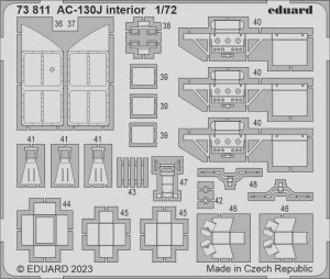 Eduard 73811 AC-130J interior Zvezda 1/72 