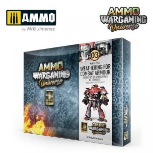 AMMO of Mig Jimenez 7922 AMMO WARGAMING UNIVERSE 03 - Weathering Combat Armour