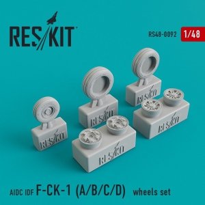 RESKIT RS48-0092 AIDC IDF F-CK-1 (A/B/C/D) wheels set 1/48
